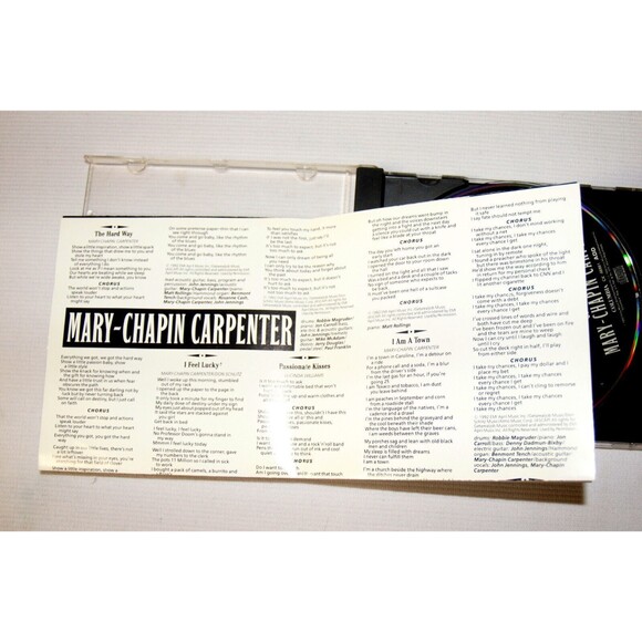 Mary Chapin Carpenter - Come On, Come On CD 1992 Columbia Passionate Kisses Hits - Picture 4 of 5